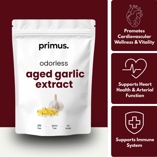 Aged Garlic Extract — Clinically Studied Blood Pressure Support Before You Need Medication