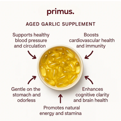 Aged Garlic Extract — Clinically Studied Blood Pressure Support Before You Need Medication